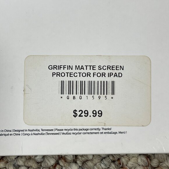 Griffin Apple iPad Tablet Screen Protector GB01595 - Picture 4 of 7